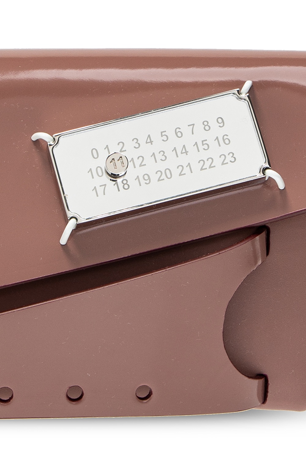 Pink 'Snatched' shoulder bag Maison Margiela